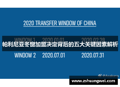 帕利尼亚冬窗加盟决定背后的五大关键因素解析